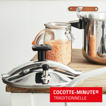 ANCIENNE COCOTTE MINUTE SEB - 6L 6 Litres - inox - Induction