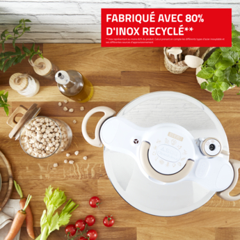 Cocotte-minute® clipsominut eco respect 7,5 L natural Seb - www