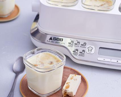 Coffret de 6 pots avec égoutoir delices box pour yaourtiere seb - Conforama